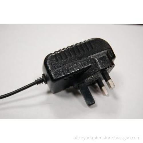 ac dc power jack plug adapter 12W Wall mount plug 12V 1A for UK